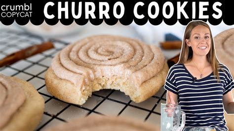 Crumbl Churro Cookie Copycat Recipe Youtube