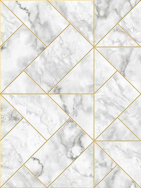 Geometric Marble Wallpaper Sk92305 By Pelican Prints Wallpaper
