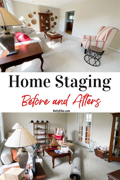 Home Staging Before And After My Sisters House Kelly Elko