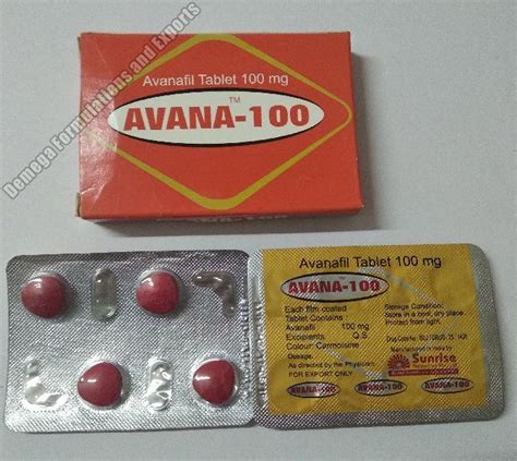 Avana Mg Tablet At Usd Strip In Nagpur Id