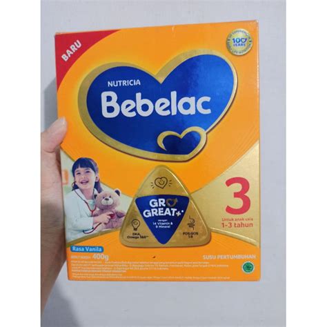 Jual Bebelac 3 Vanilla 400 G Shopee Indonesia