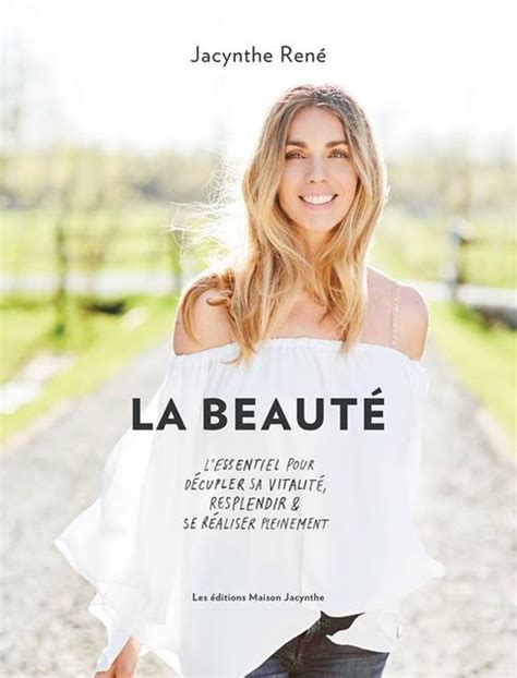 jacynthe rené tous les détails sur son nouveau livre