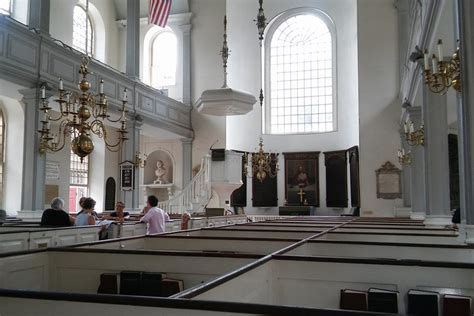 Old North Church Attractions In North End Boston