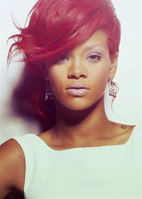 Rihanna Rihanna Hairstyles Short Hair Styles Short Hairstyles For Women
