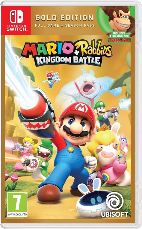 Mario Rabbids Kingdom Battle Gold Edition Nintendo Switch Game