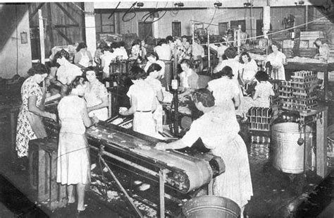 Here We Can See Women Working In Factories During The Industrial