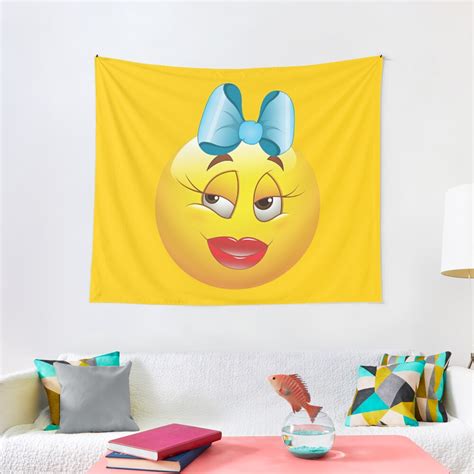 Cute Female Smiley Face Emoticon Poster By Allovervintage Redbubble The Best Porn Website