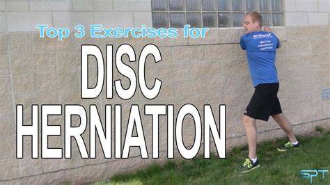Top 3 Exercises For Disc Herniation Youtube