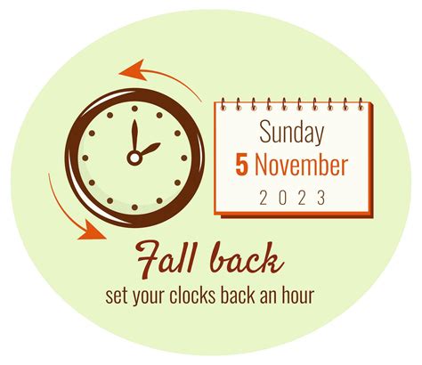 luz ahorro hora termina otoño espalda cambio relojes vector ilustración