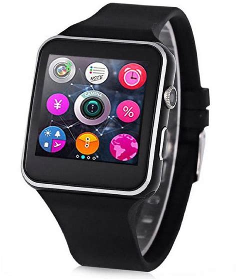 Techno Frost X6 Black 001 Phone Smartwatch Price In India Buy Techno