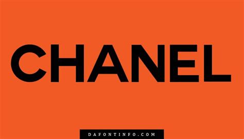 Chanel Font Free Download Dafontinfo