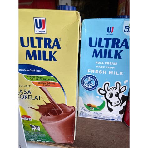 Jual Susu Uht Ultramilk 1000ml Shopee Indonesia