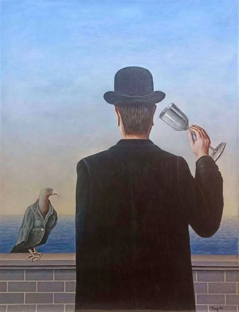 Rene Magritte Belgian 1898 1967 Large Untitled Oil On Canvas