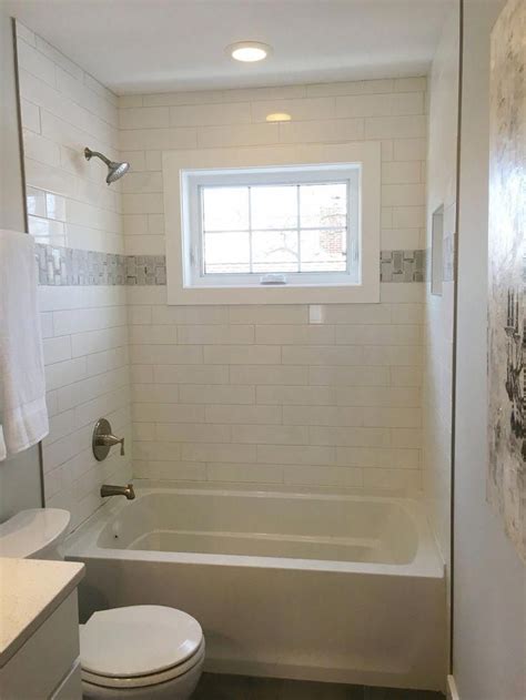Whether you're looking for a new kitchen backsplash or shower stall, this option is so named because it first appeared in subways. Enameled woodwork around a shower window - large format ...