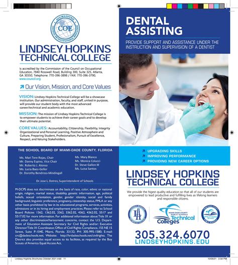 Brochures Lindsey Hopkins Technical College