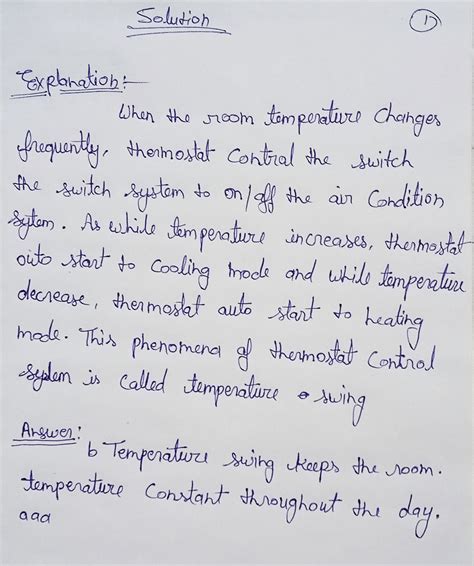 [Solved] Answer using the concept of air conditioning systems