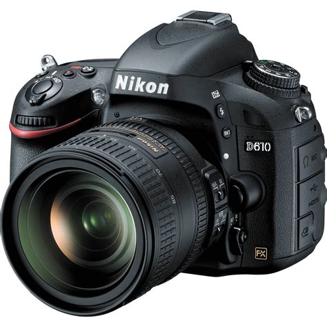 Nikon D610 Dslr Camera With 24 85mm Lens 13305 Nikon D610 At Bandh Photo