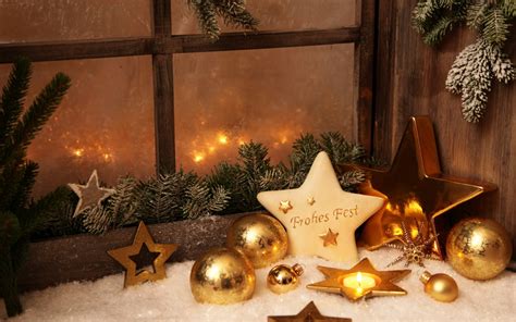 Christmas Decorations Widescreen Wallpaper High