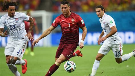 World Cup 2014 Ronaldo Helps Portugal Earn 2 2 Draw Against Us Abc7