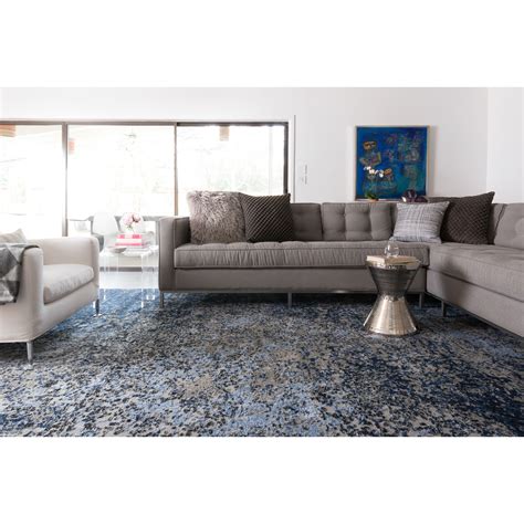 Hastings Grey Navy Rug X Overstock Com Shopping The