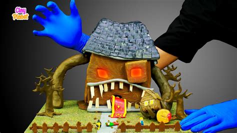 Making Creepy House From Monster House Animated Movie Clay Planet
