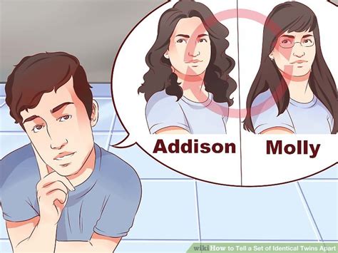 3 Ways To Tell A Set Of Identical Twins Apart Wikihow
