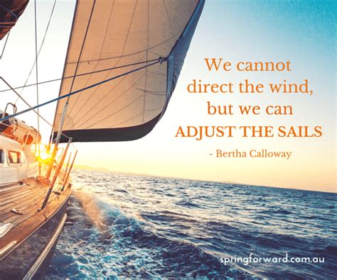 Adjust Your Sails Spring Forward
