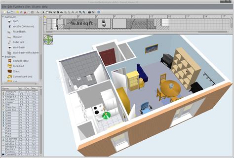 Sweet home 3d is a free interior design application that helps you draw the plan of your house, arrange furniture on it and visit the results in 3d. Sweet Home 3D 3.2 Review