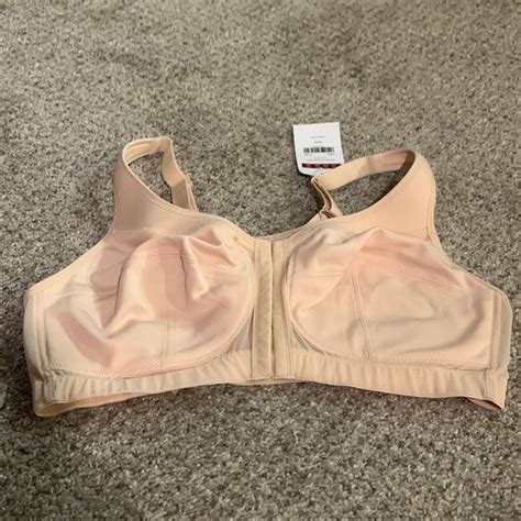 Laudine Intimates And Sleepwear Front Close Bra With Back Support
