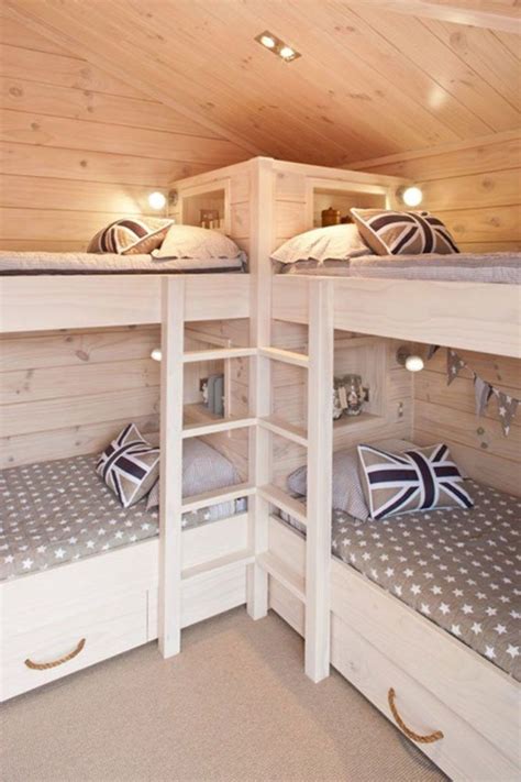 Collection by dina • last updated 2 weeks ago. 21 Space Saving Corner Bunk Bed Ideas | Corner bunk beds ...