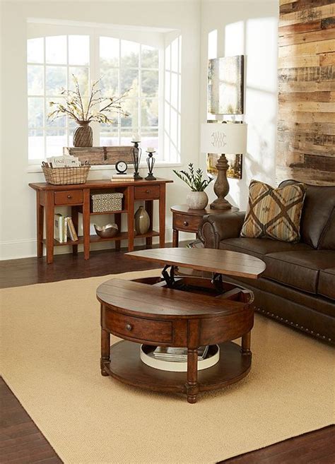5 out of 5 stars (39) $ 1,695.00. Broyhill - Attic Heirlooms Round Lift Top Coffee Table in ...