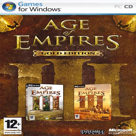 Age Of Empires 3 Gold Edition Přední Cd Obal Abcgamescz