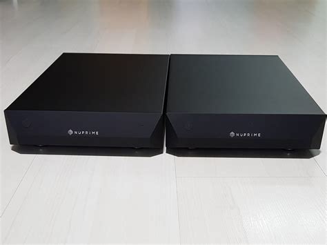 SOLD FS Nuprime ST 10M Reference Class Mono Power Amplifier Stereo