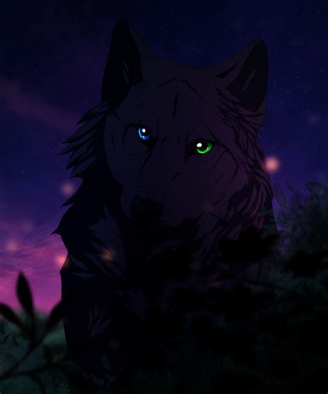 She appears in episode 01 of the anime, durarara!! A black wolf is a melanistic colour variant of the grey ...