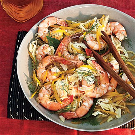 Looking for a simple, healthy and tasty shrimp salad recipe? Marinated Shrimp Salad Recipe | MyRecipes