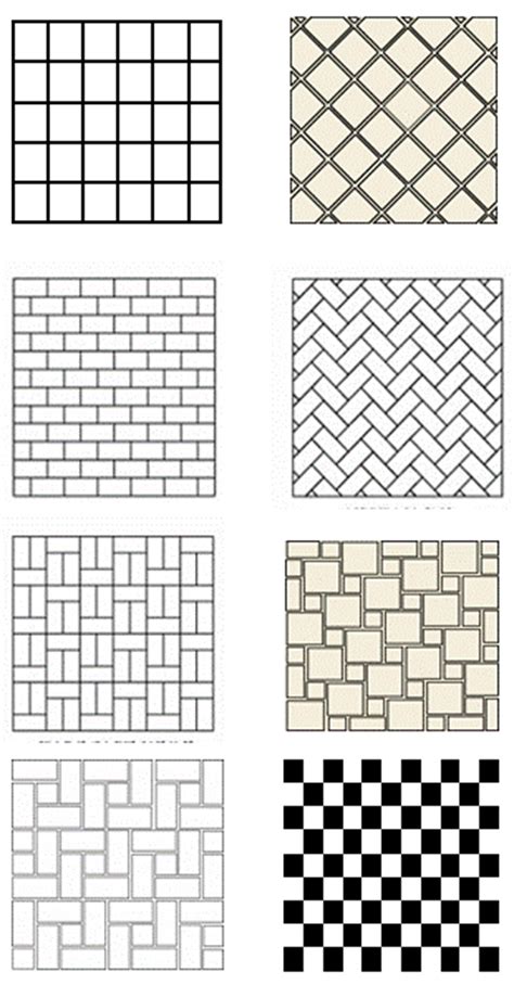 Tile patterns can dramatically enhance the look and feel of any space. Tile Floor Patterns to spark your bathroom tile design ideas