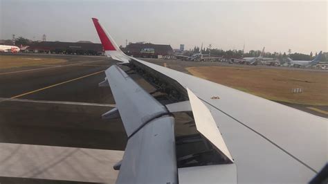Indonesia Airasia Pk Aze Landing At Adi Sucipto Airport In Yogyakarta