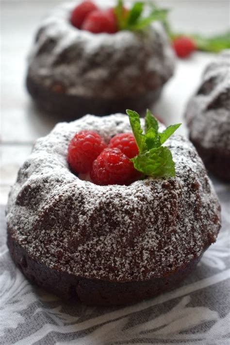 Most of these mini bundt cake recipes are made from scratch but you will also find a few easy ones that start off with a cake mix base. Mini Chocolate Bundt Cakes | Desserts, Chocolate bundt cake, Bundt cake