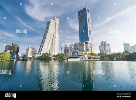 Beautiful Colombo City Buildings And Skyline In Sri Lanka Stock Photo