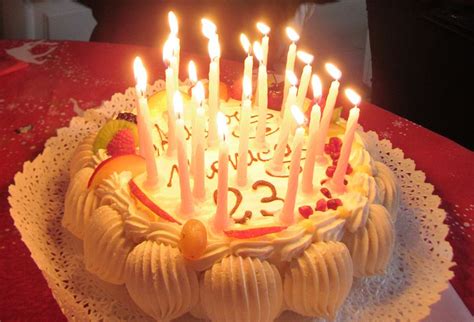 Birthday cake with burning candles. Australia to ban kids from blowing out candles on cakes to ...