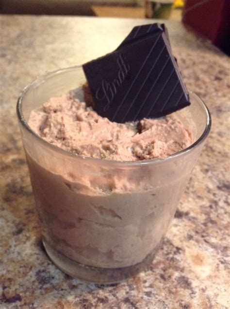 One of the ingredients is dark chocolate, with a cocoa content of 85%, which helps lower cholesterol. Chocolate keto mousse, delicious. : ketorecipes