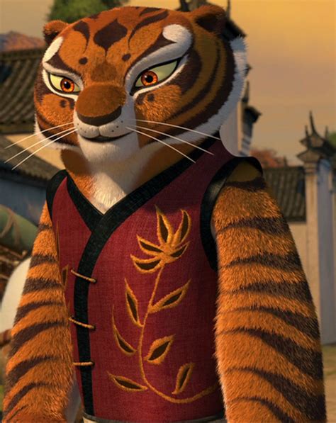 Po And Tigress — So I Have This Theory About Tigress’ Outfit That