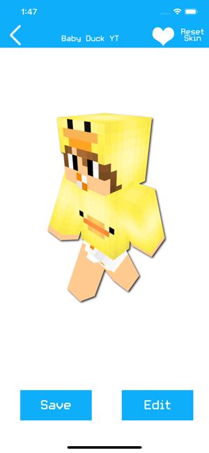 ‎baby Skins For Minecraft Pe On The App Store In 2021 Skins For