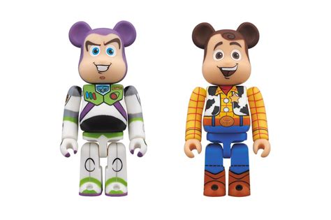 toy story x medicom toy 400 woody and buzz lightyear bearbrick woody and buzz buzz lightyear