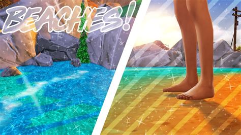 Beaches In The Sims 4 🌴🌅 The Sims 4 Mod Overview Youtube