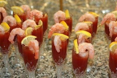 An easy 4 ingredient recipe combining shrimp cocktail wonton cups with cream cheese hiding inside! Shrimp cocktail shooters | Alcohol | Pinterest | Cocktails ...