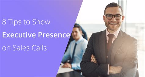 Executive Presence On Sales Calls Virtual Sales Training Factor 8