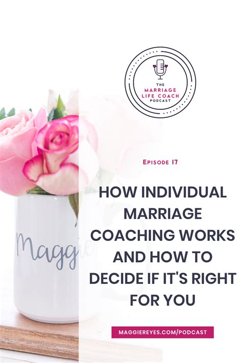 in this episode i will share all the details about how individual marriage coaching with me