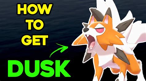 How To Get Dusk Form Lycanroc Even Though It S Probably Well Known On How To Get The Dusk Form