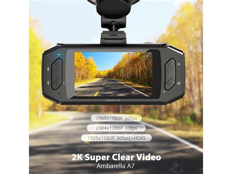 Vantrue R2 Car Dashboard Camera Recorder 2k Ultra Hd 170° Wide Angle